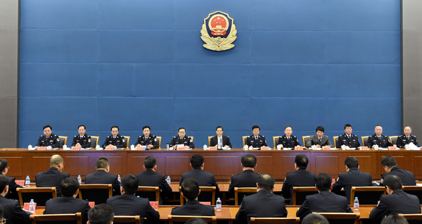 郭声琨：努力在学懂弄通做实党的十九大精神上走在前列